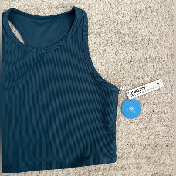 Cupshe Ribbed Tank Top - Picture 3 of 3
